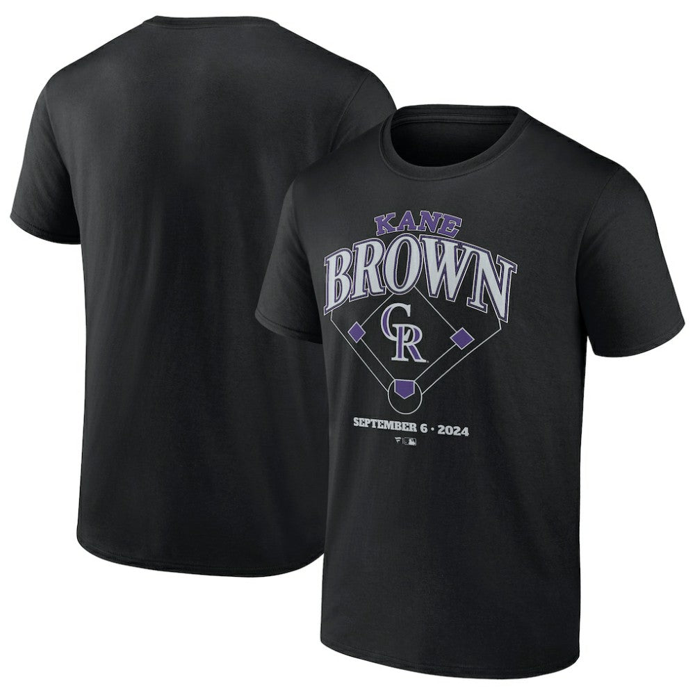 Kane Brown x Colorado Rockies T-Shirt Black