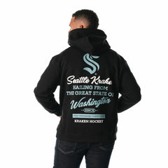 Seattle Kraken The Wild Collective Unisex Pullover Hoodie Black