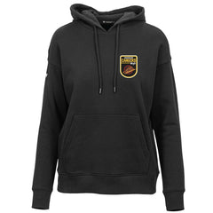 Vancouver Canucks Levelwear Women's Retro Adorn Pullover Hoodie Black