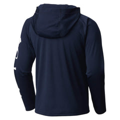 New York Yankees Youth Terminal Tackle Long Sleeve Hoodie T-Shirt Navy | Columbia