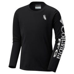 Chicago White Sox Youth Terminal Tackle Long Sleeve T-Shirt Black | Columbia
