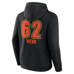 Logan Webb San Francisco Giants Name & Number Fastball Pullover Hoodie Black