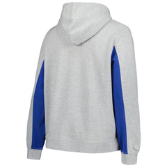 Los Angeles Dodgers Profile Women's Plus Size Pullover Jersey Hoodie - Heather Gray