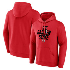 New Jersey Devils Native Pullover Hoodie Red