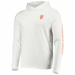 San Francisco Giants Vineyard Vines Long Sleeve Hoodie T-Shirt White