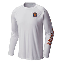 Houston Astros Terminal Tackle Long Sleeve T-Shirt White | Columbia
