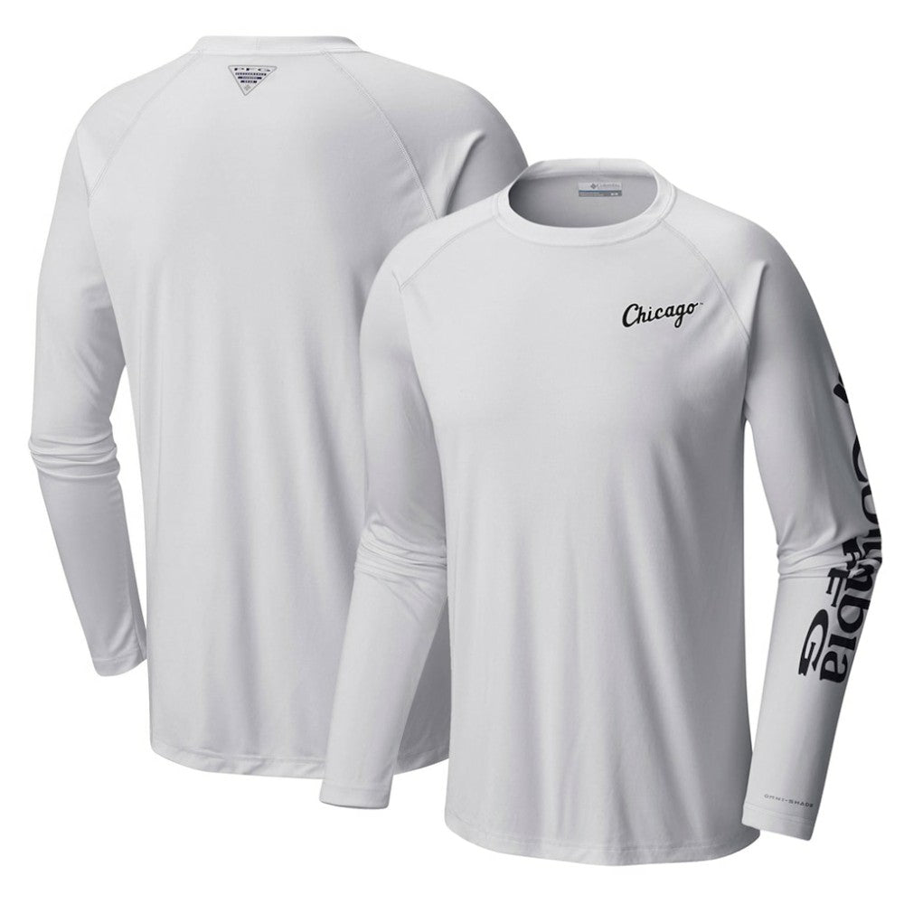 Chicago White Sox Terminal Tackle Long Sleeve T-Shirt White | Columbia