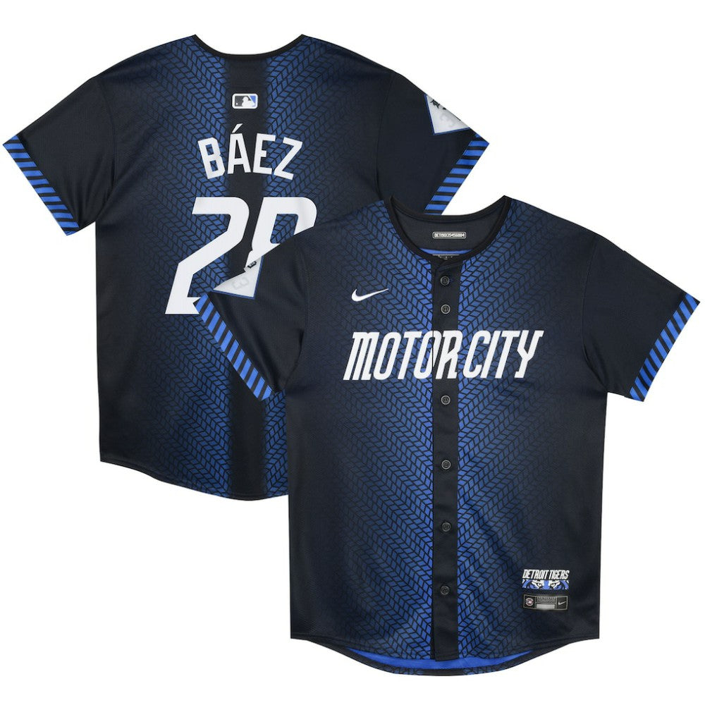 Javier Baez Detroit Tigers Preschool 2024 City Connect Limited Jersey Navy | Nike