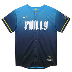 Zack Wheeler Philadelphia Phillies Preschool 2024 City Connect Limited Player Jersey Blue | Nike