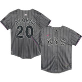 Pete Alonso New York Mets Preschool 2024 City Connect Limited Player Jersey - Graphite