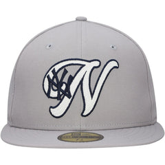 New York Yankees Duo Logo 2.0 59FIFTY Fitted Hat Gray | New Era