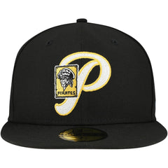 Pittsburgh Pirates Duo Logo 2.0 59FIFTY Fitted Hat Black | New Era