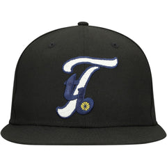 Tampa Bay Rays Duo Logo 2.0 59FIFTY Fitted Hat Black | New Era