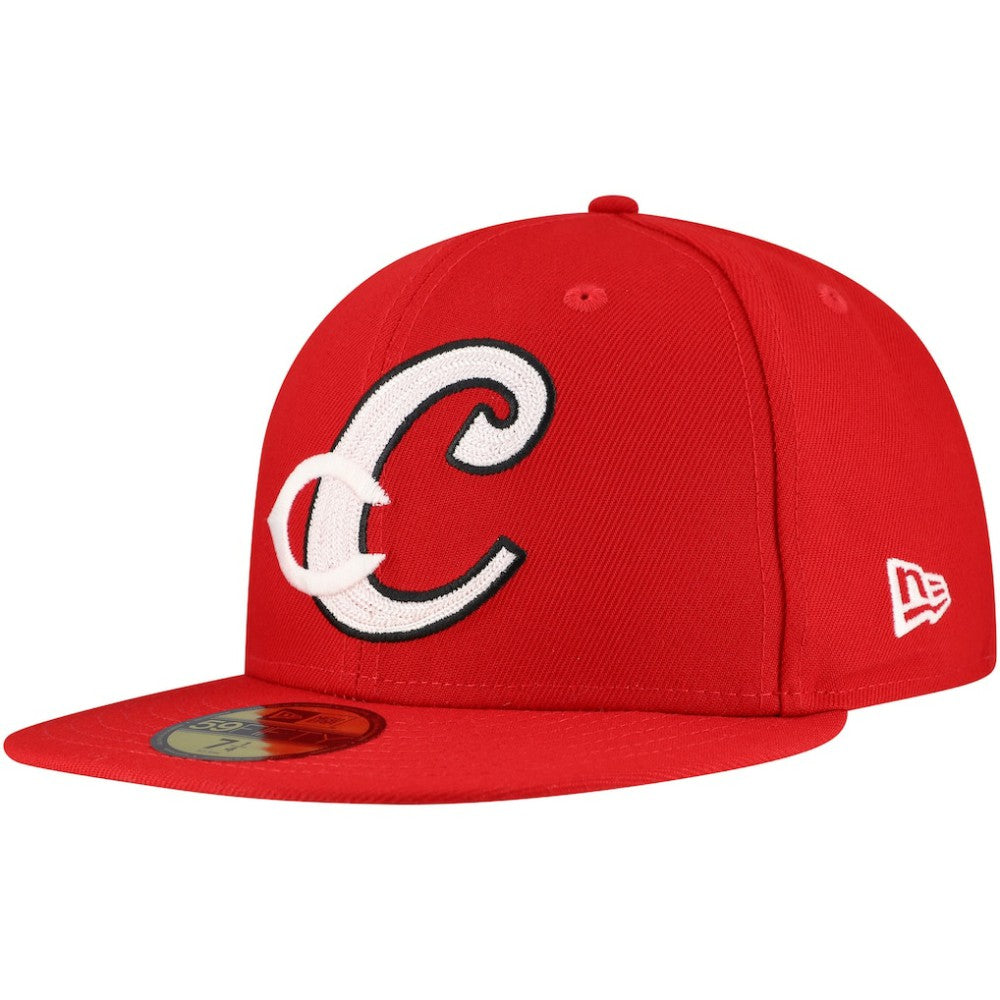 Cincinnati Reds Duo Logo 2.0 59FIFTY Fitted Hat Red | New Era