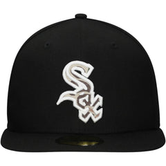 Chicago White Sox Troop Chant Camo Undervisor 59FIFTY Fitted Hat Black | New Era