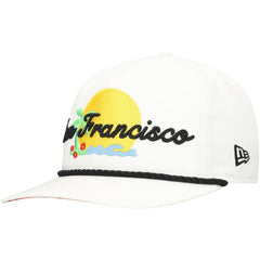 San Francisco Giants Paradise Golfer Adjustable Hat White | New Era