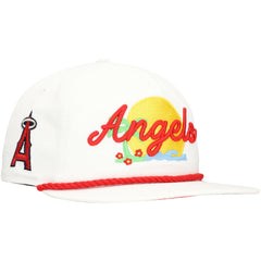 Los Angeles Angels Paradise Golfer Adjustable Hat White | New Era