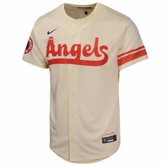 Los Angeles Angels Youth City Connect Limited Jersey - Cream