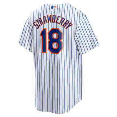 Darryl Strawberry New York Mets Home Replica Retired Player Jersey - White