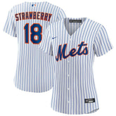 Darryl Strawberry New York Mets Women's Home Replica Player Jersey - White