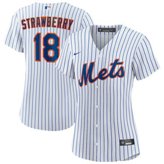 Darryl Strawberry New York Mets Women's Home Replica Player Jersey White | Nike