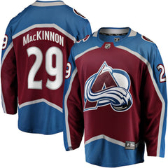 Nathan MacKinnon Colorado Avalanche Fanatics Home Breakaway Jersey Burgundy