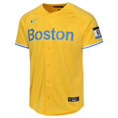 David Ortiz Boston Red Sox Youth City Connect Limited Player Jersey - Gold