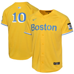 Trevor Story Boston Red Sox Youth City Connect Limited Player Jersey Gold | Nike