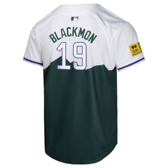 Charlie Blackmon Colorado Rockies Youth City Connect Limited Player Jersey - Green