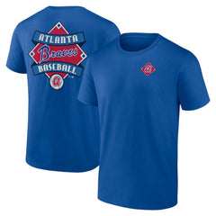 Atlanta Braves Cooperstown Collection Field Play T-Shirt Royal