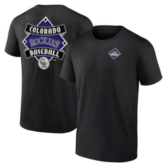 Colorado Rockies Cooperstown Collection Field Play T-Shirt Black