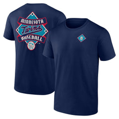 Minnesota Twins Cooperstown Collection Field Play T-Shirt Navy