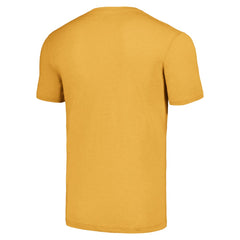 Milwaukee Brewers Homage Grateful Dead Tri-Blend T-Shirt Gold