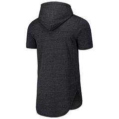 San Francisco Giants Majestic Threads Tri-Blend Hoodie T-Shirt Black
