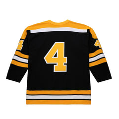 Bobby Orr Boston Bruins Mitchell & Ness Big & Tall 1971/72 Blue Line 2.0 Jersey Black