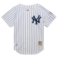 Derek Jeter New York Yankees 2014 Cooperstown Collection Authentic Throwback Jersey White | Mitchell & Ness