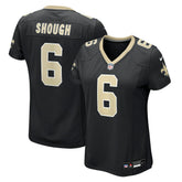Tyler Shough New Orleans Saints Women's Game Jersey - Black