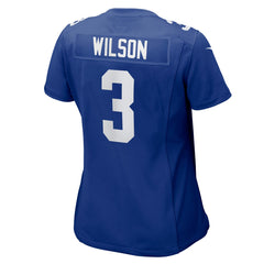 Russell Wilson New York Giants Women's Game Jersey - Royal