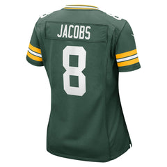 Josh Jacobs Green Bay Packers Women's Team Game Jersey - Green