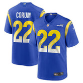 Blake Corum Los Angeles Rams Game Player Jersey - Royal