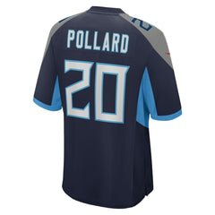 Tony Pollard Tennessee Titans Game Player Jersey - Navy