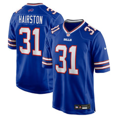 Maxwell Hairston Buffalo Bills 2025 NFL Draft First Round Pick Game Jersey - Royal