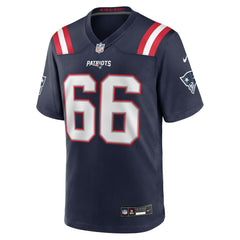 Will Campbell New England Patriots 2025 NFL Draft First Round Pick Game Jersey - Navy