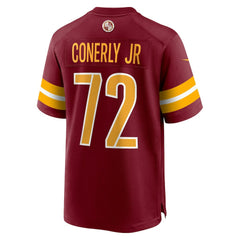 Josh Conerly Jr. Washington Commanders 2025 NFL Draft First Round Pick Game Jersey - Burgundy