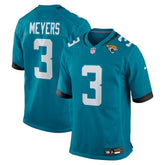 Jakobi Meyers Jacksonville Jaguars Team Game Jersey - Teal