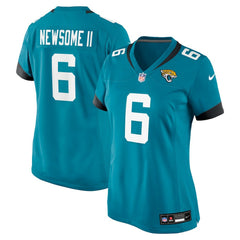 Greg Newsome II Jacksonville Jaguars Women's Team Game Jersey - Teal