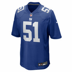 Abdul Carter New York Giants 2025 NFL Draft First Round Pick Game Jersey - Royal