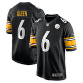 Patrick Queen Pittsburgh Steelers Game Player Jersey - Black