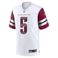 Jayden Daniels Washington Commanders Player Game Jersey - White