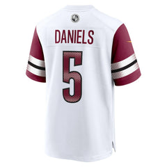 Jayden Daniels Washington Commanders Player Game Jersey - White